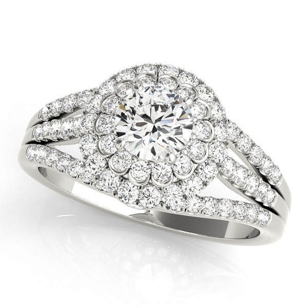 ENGAGEMENT RINGS HALO ROUND