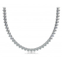 3 Prong Riviera Necklace not G